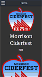 Mobile Screenshot of morrisonciderfest.org